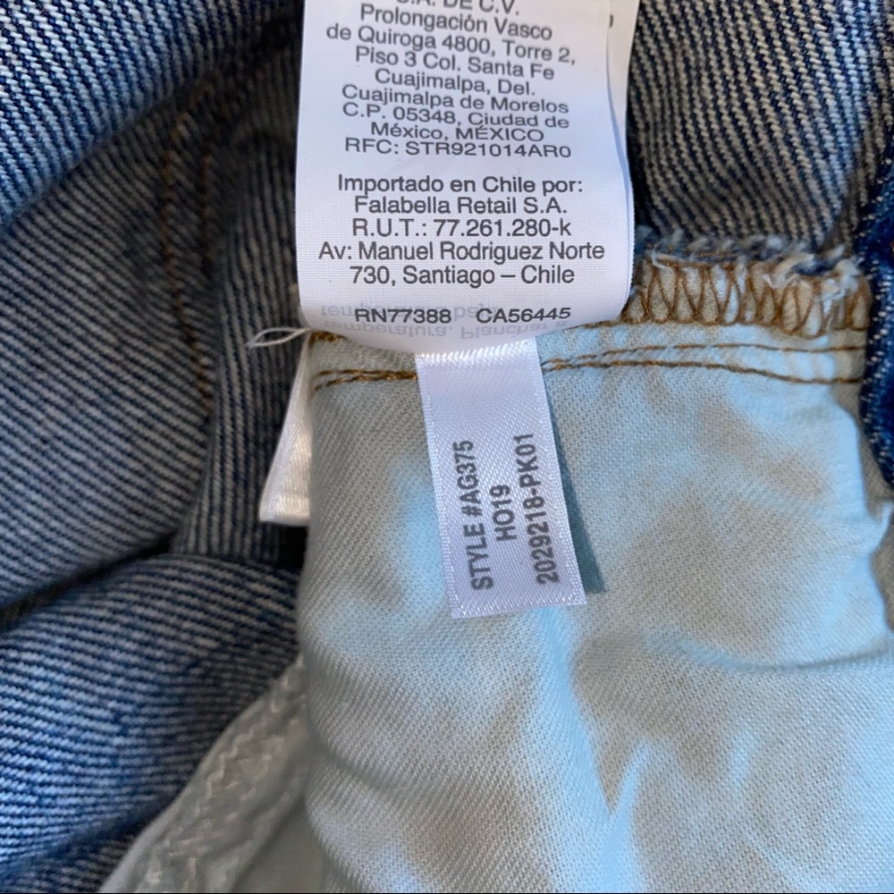 NWT Madewell Mom Jean High rise straight Denim Jeans 34 Downey Wash AG375 - Picture 11 of 16